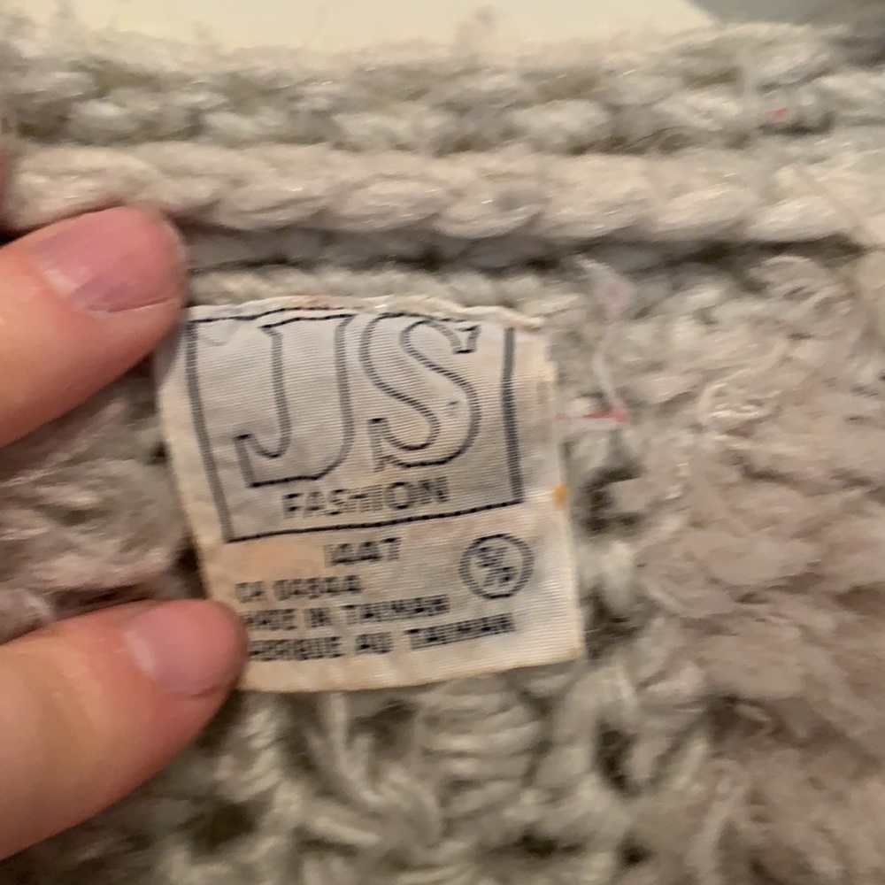 Vintage textured fuzzy jacket - Picture 3 of 3